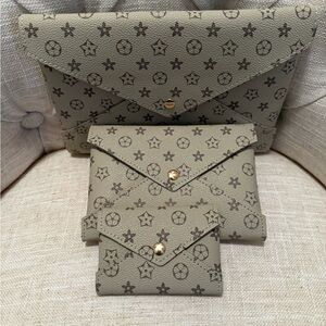 Stylish Beige fashion pouch set